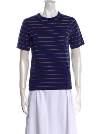 Miu Miu 2024 Striped T-Shirt
