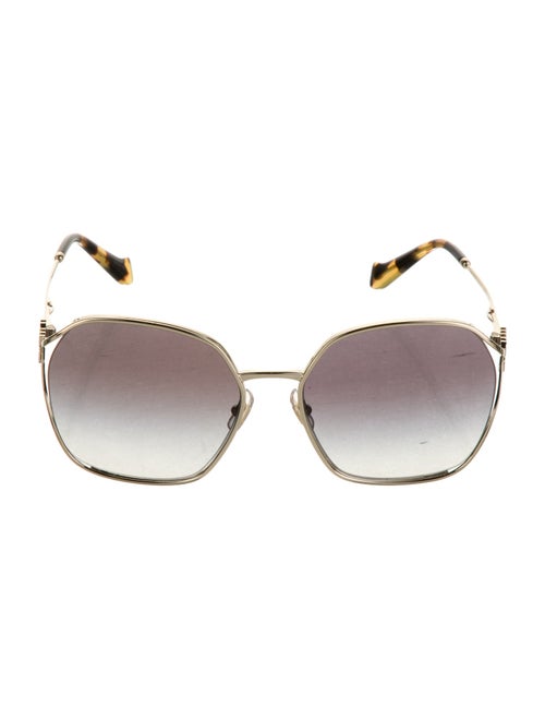 Miu Miu Oversize Gradient Sunglasses