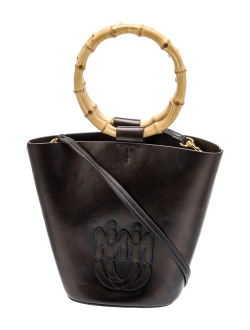 Miu Miu Leather Bucket Bag