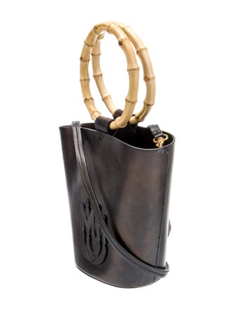 Miu Miu Leather Bucket Bag