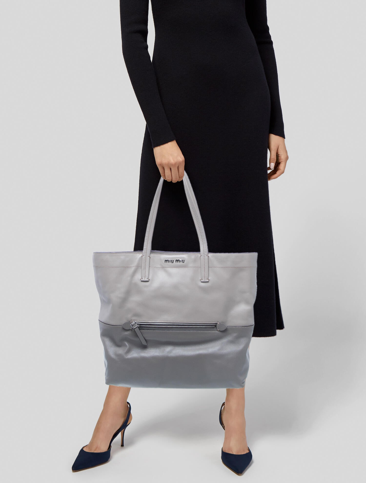 Miu Miu Leather Tote