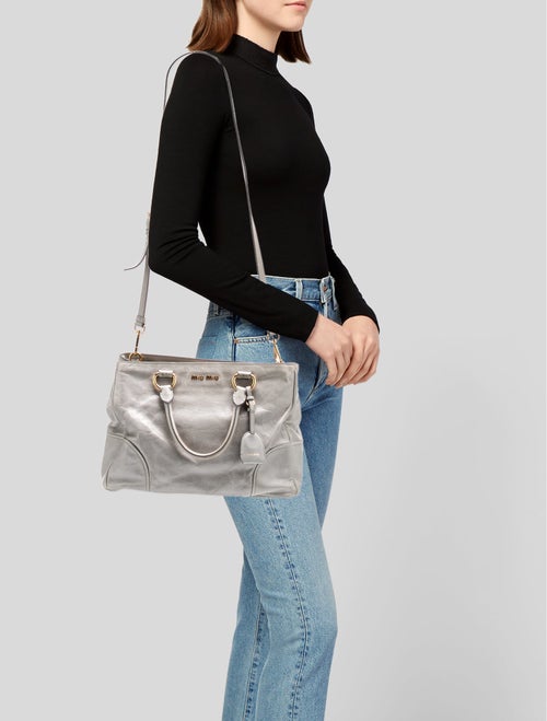 Miu Miu Calfskin Tote