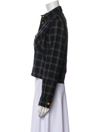 Miu Miu 2024 Holiday Button-Up Top