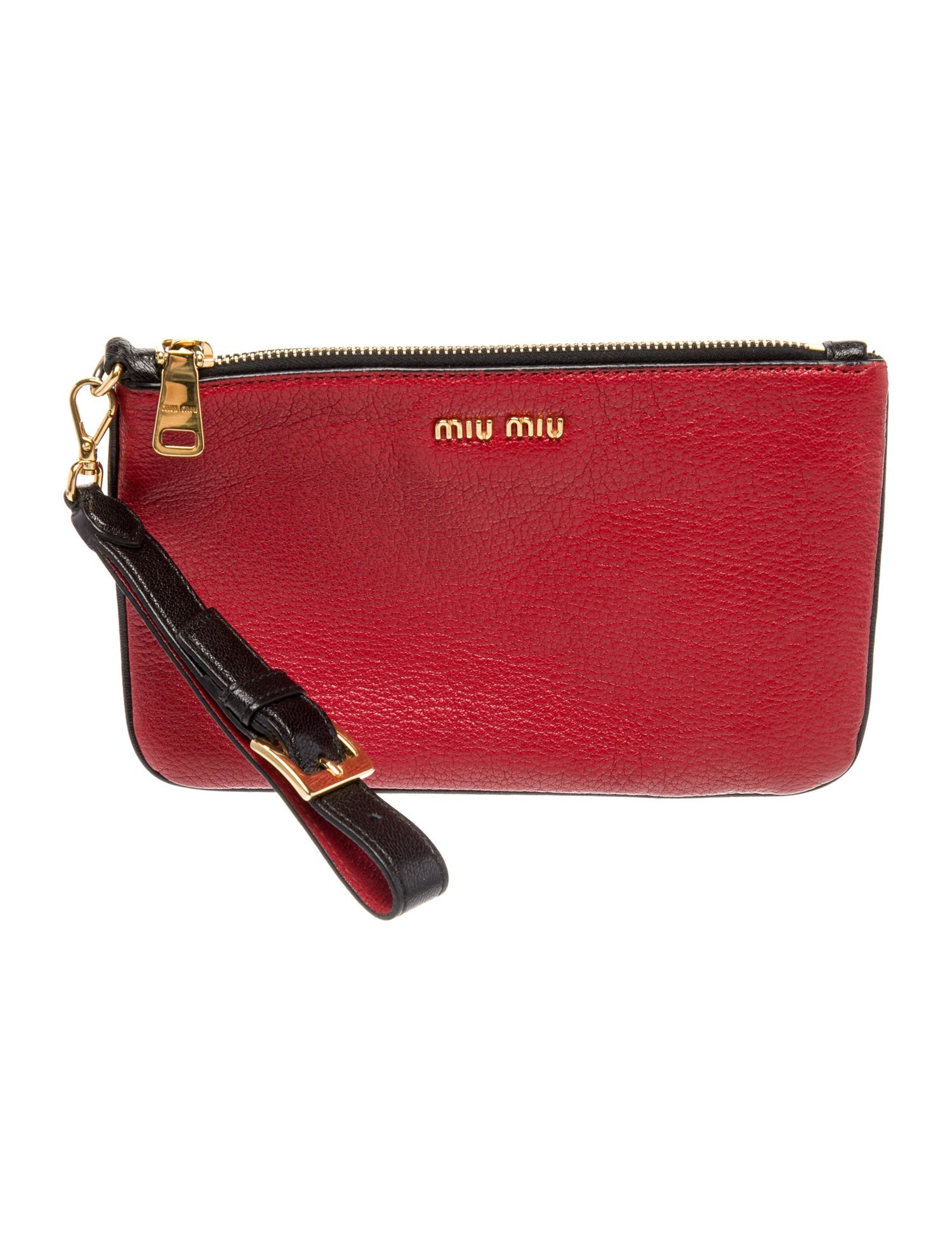 Miu Miu Leather Clutch