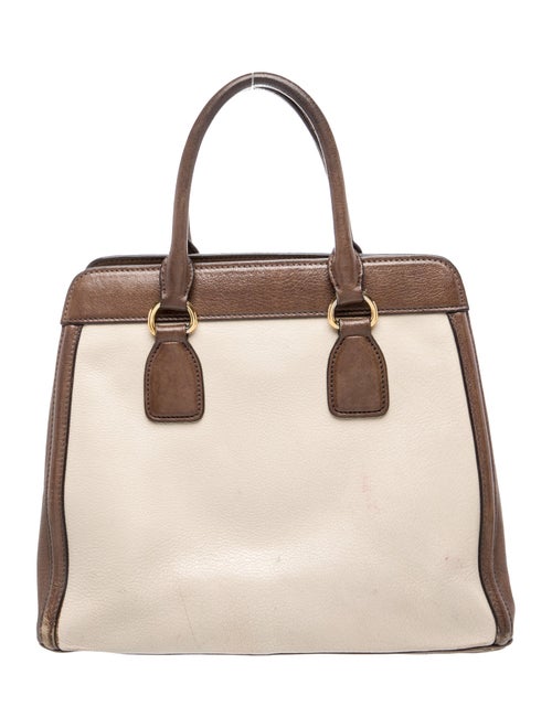 Miu Miu Leather Top Handle Bag