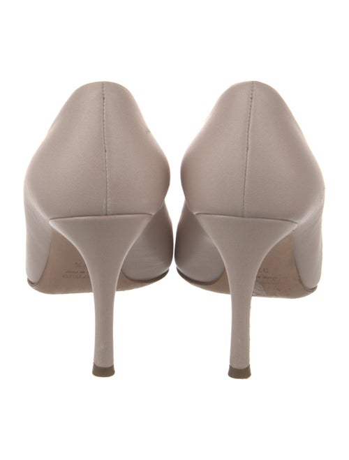 Miu Miu Leather Floral Print Pumps