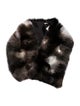 Miu Miu Fur Animal Print Scarf
