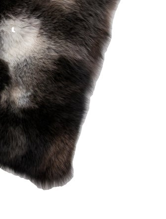 Miu Miu Fur Animal Print Scarf