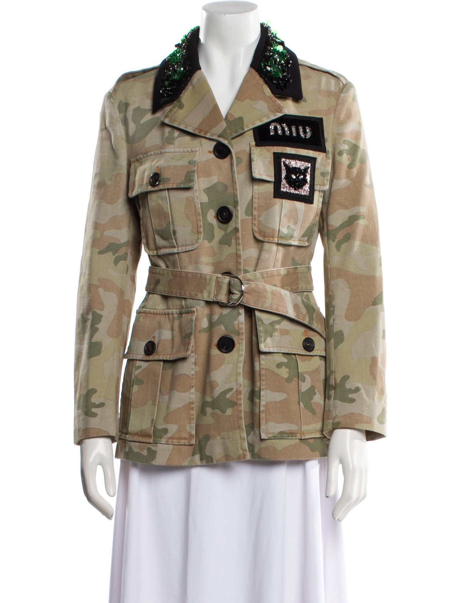 Miu Miu 2019 Denim Utility Jacket