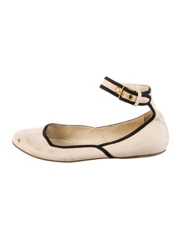 Miu Flats Canvas Ballet 7