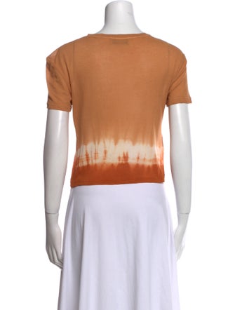 Miu Miu 2024 Tie-Dye Print T-Shirt