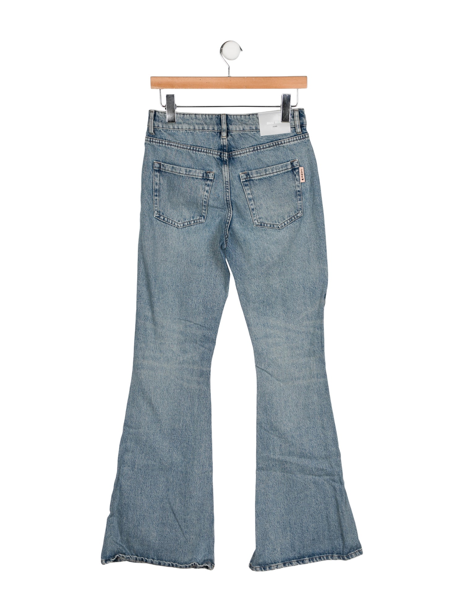 Miu Miu 2019 Wide Leg Jeans