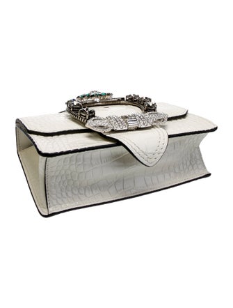 Miu Miu Embossed Leather Shoulder Bag