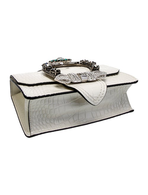 Miu Miu Embossed Leather Shoulder Bag