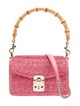Miu Miu Raffia Confidential w/ Chain