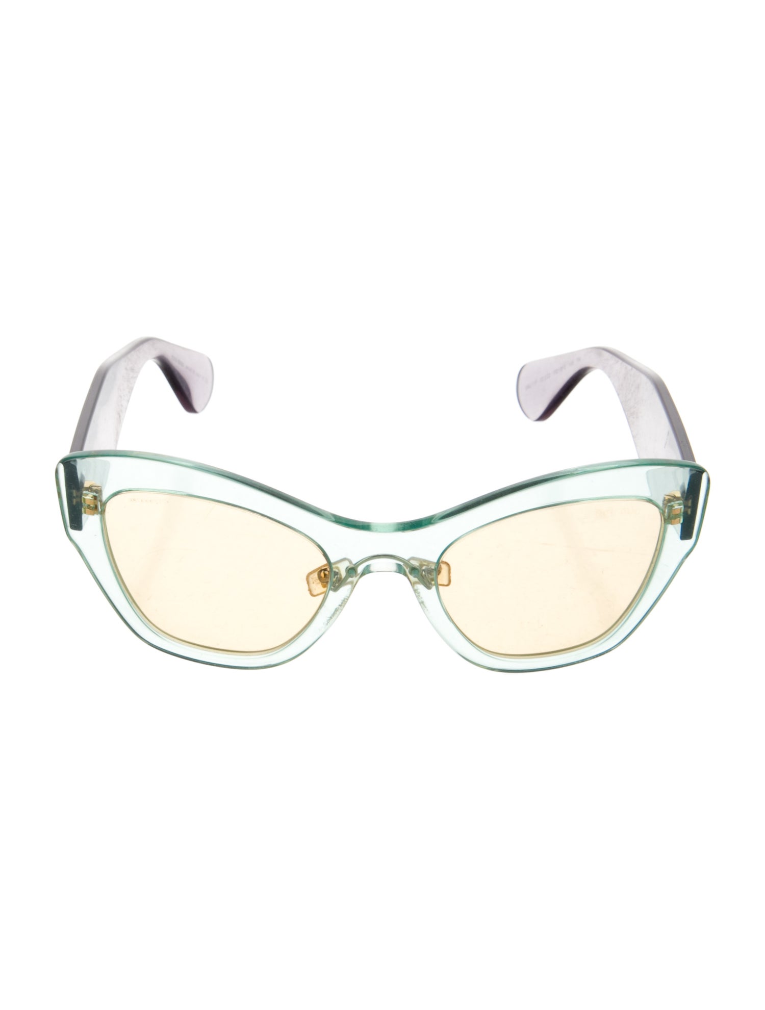 Miu Miu Cat-Eye Tinted Sunglasses