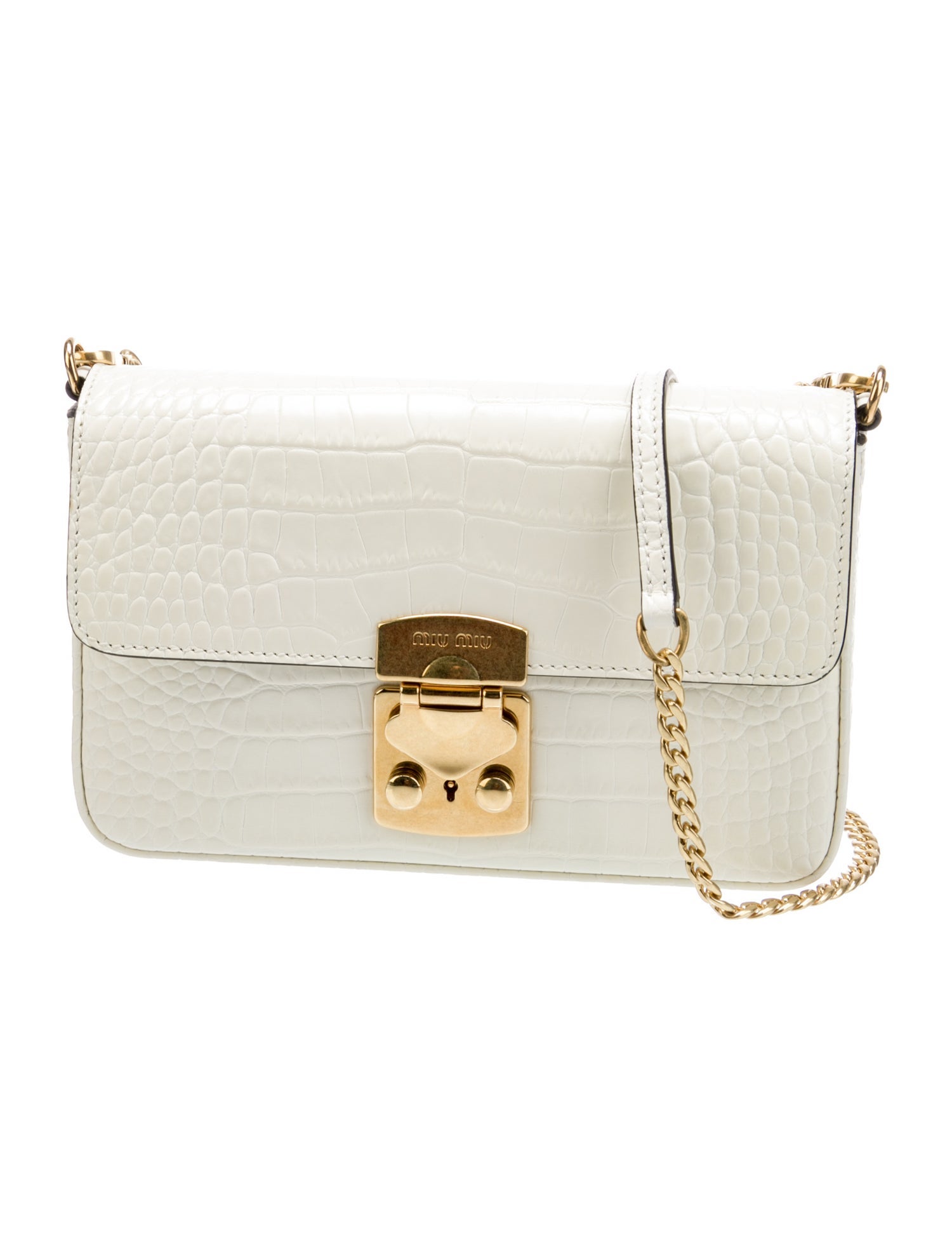 Miu Miu Leather Shoulder Bag