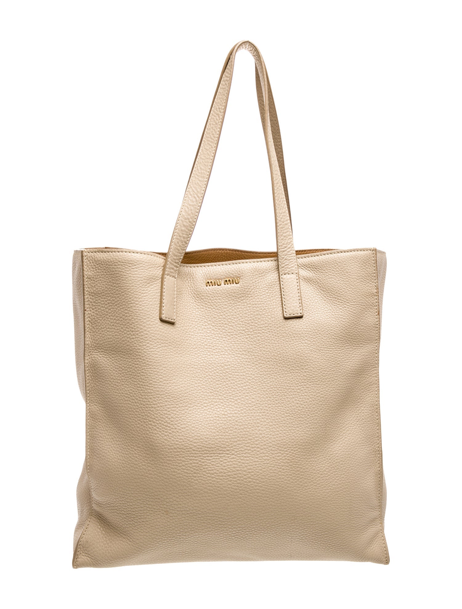 Miu Miu Leather Tote