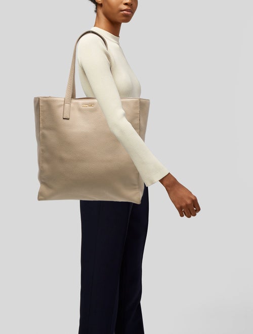 Miu Miu Leather Tote