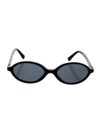 Miu Miu Round Tinted Sunglasses