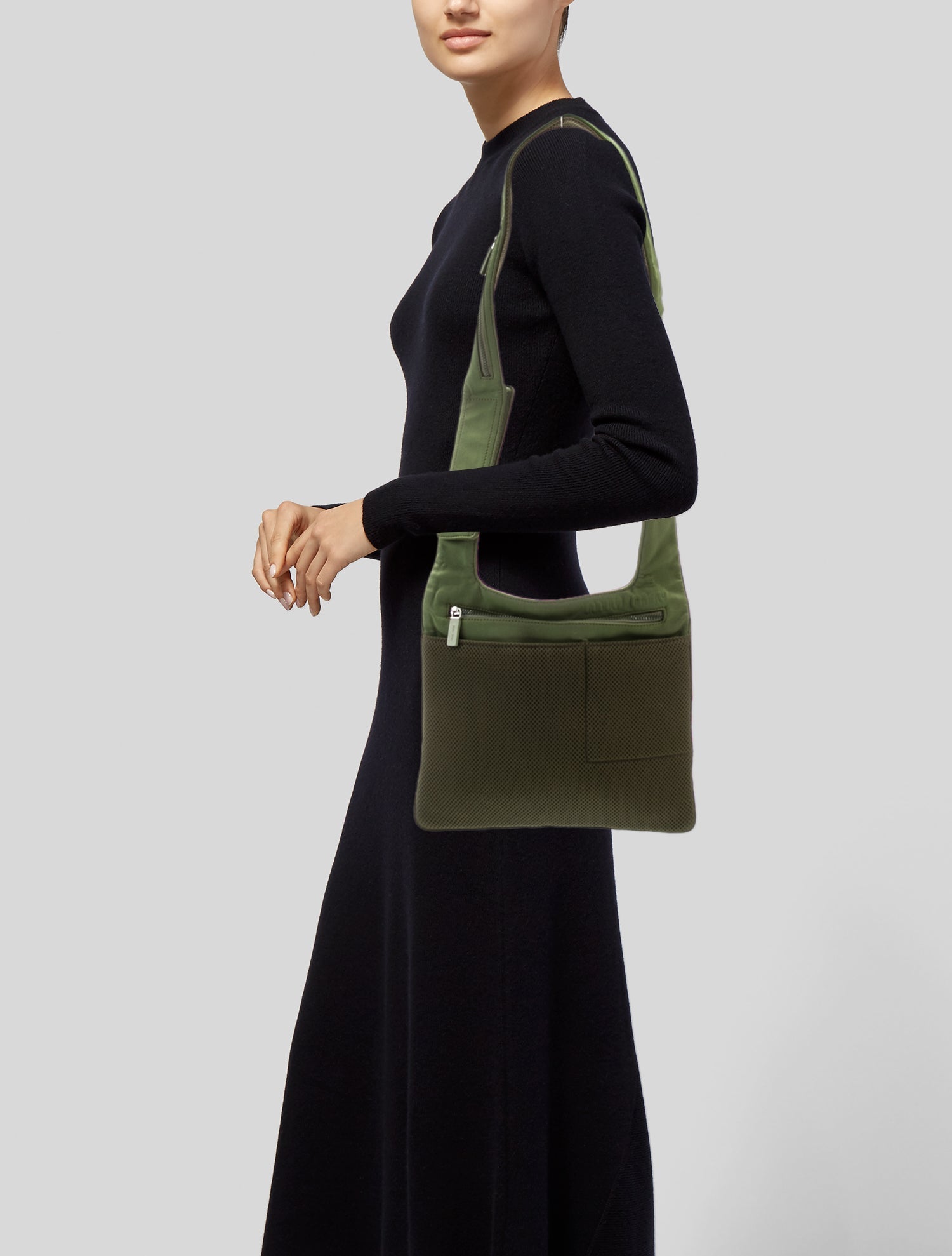 Miu Miu Nylon Messenger Bag Vintage