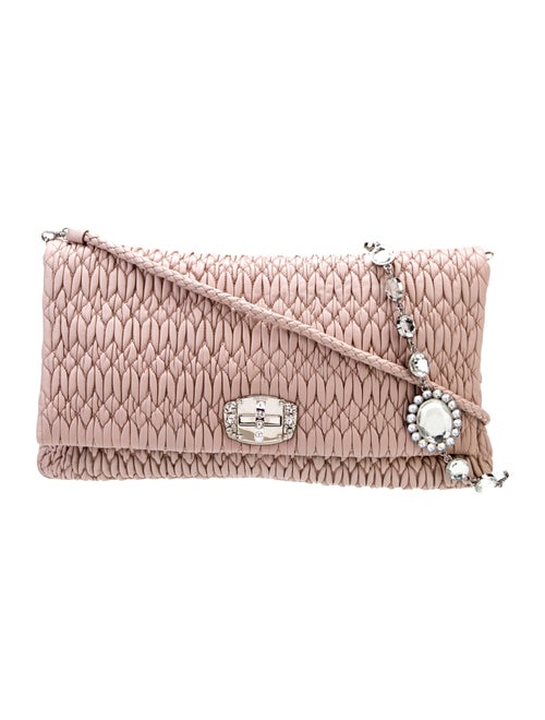 Miu Miu Lambskin Shoulder Bag