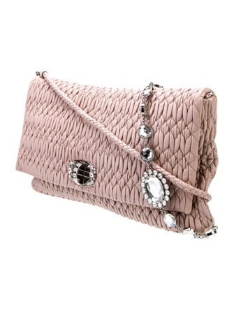 Miu Miu Lambskin Shoulder Bag