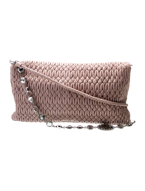 Miu Miu Lambskin Shoulder Bag