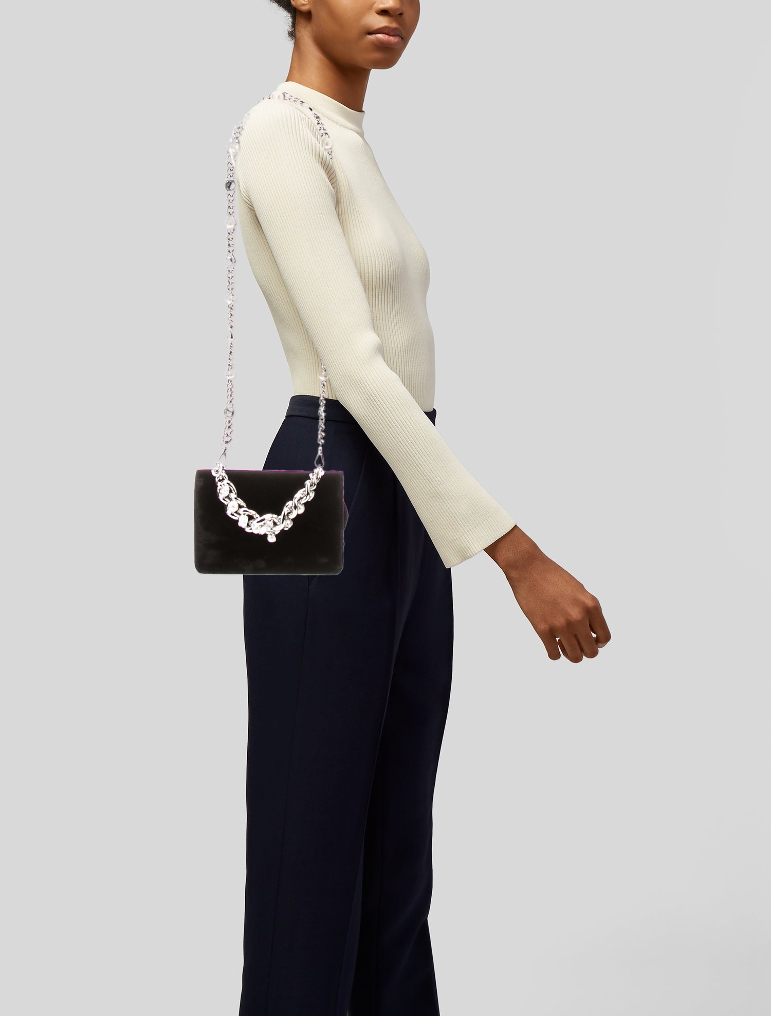 Miu Miu Velvet Evening Bag