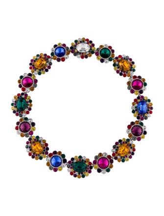 Miu Miu Crystal Rebel Necklace
