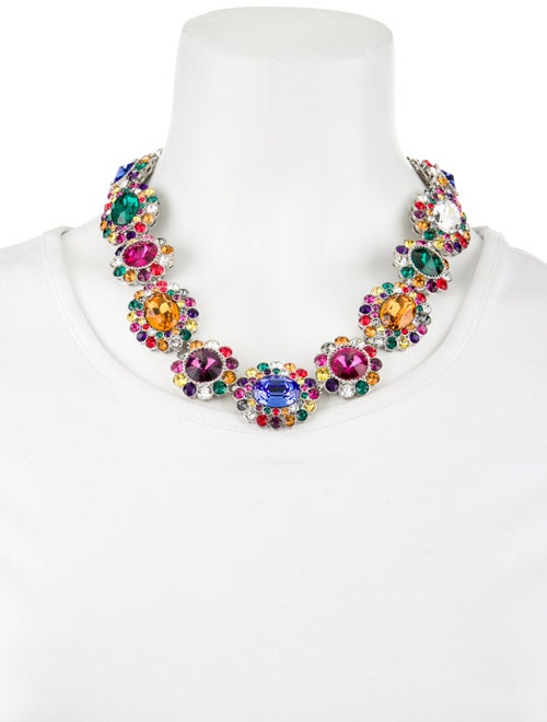 Miu Miu Crystal Rebel Necklace