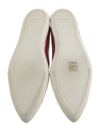 Miu Miu Leather Loafers
