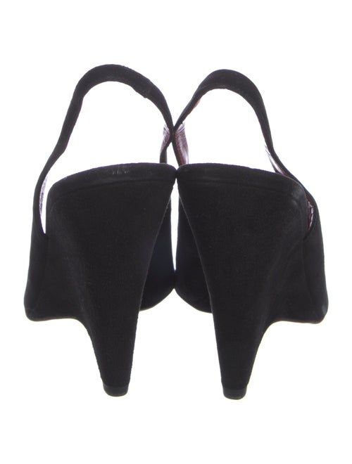 Miu Miu Suede Slingback Pumps