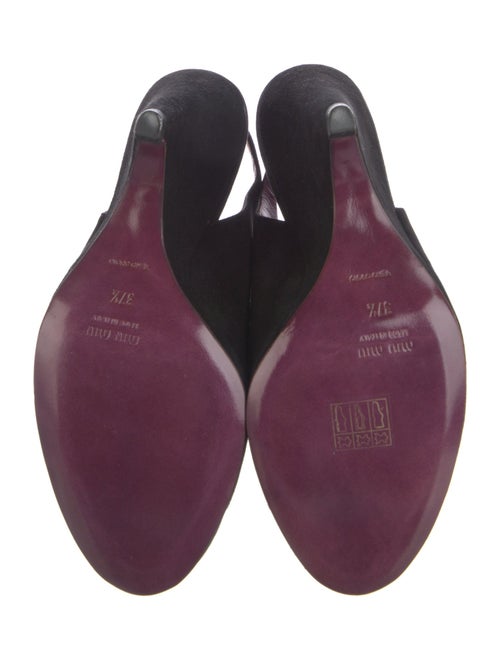 Miu Miu Suede Slingback Pumps
