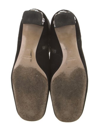 Miu Miu Suede Crystal Embellishments Boots