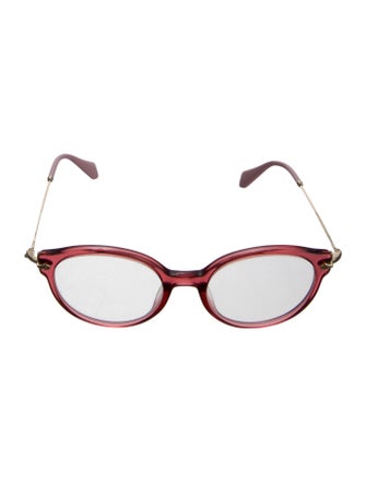 Miu Miu Round Eyeglasses