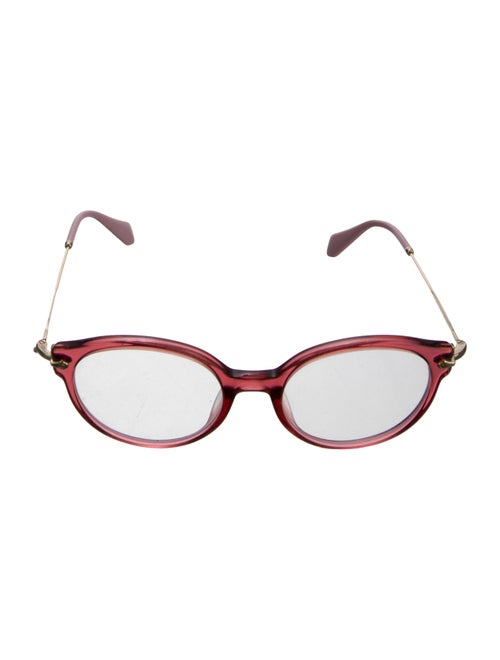 Miu Miu Round Eyeglasses