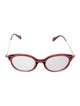 Miu Miu Round Eyeglasses