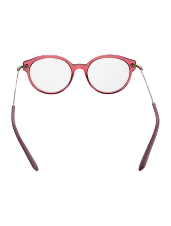 Miu Miu Round Eyeglasses