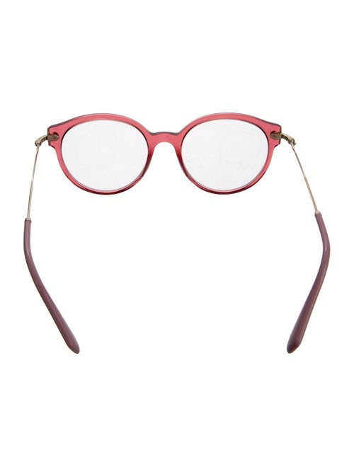 Miu Miu Round Eyeglasses