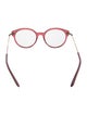 Miu Miu Round Eyeglasses