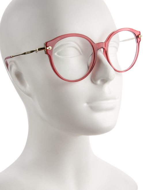 Miu Miu Round Eyeglasses