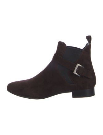 Miu Miu Suede Chelsea Boots