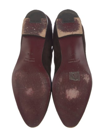 Miu Miu Suede Chelsea Boots