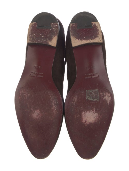 Miu Miu Suede Chelsea Boots