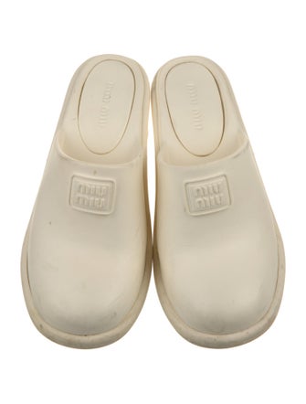 Miu Miu Rubber Mules