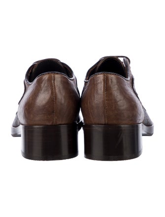 Miu Miu Leather Oxfords