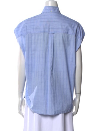 Miu Miu 2018 Short Sleeve Button-Up Top