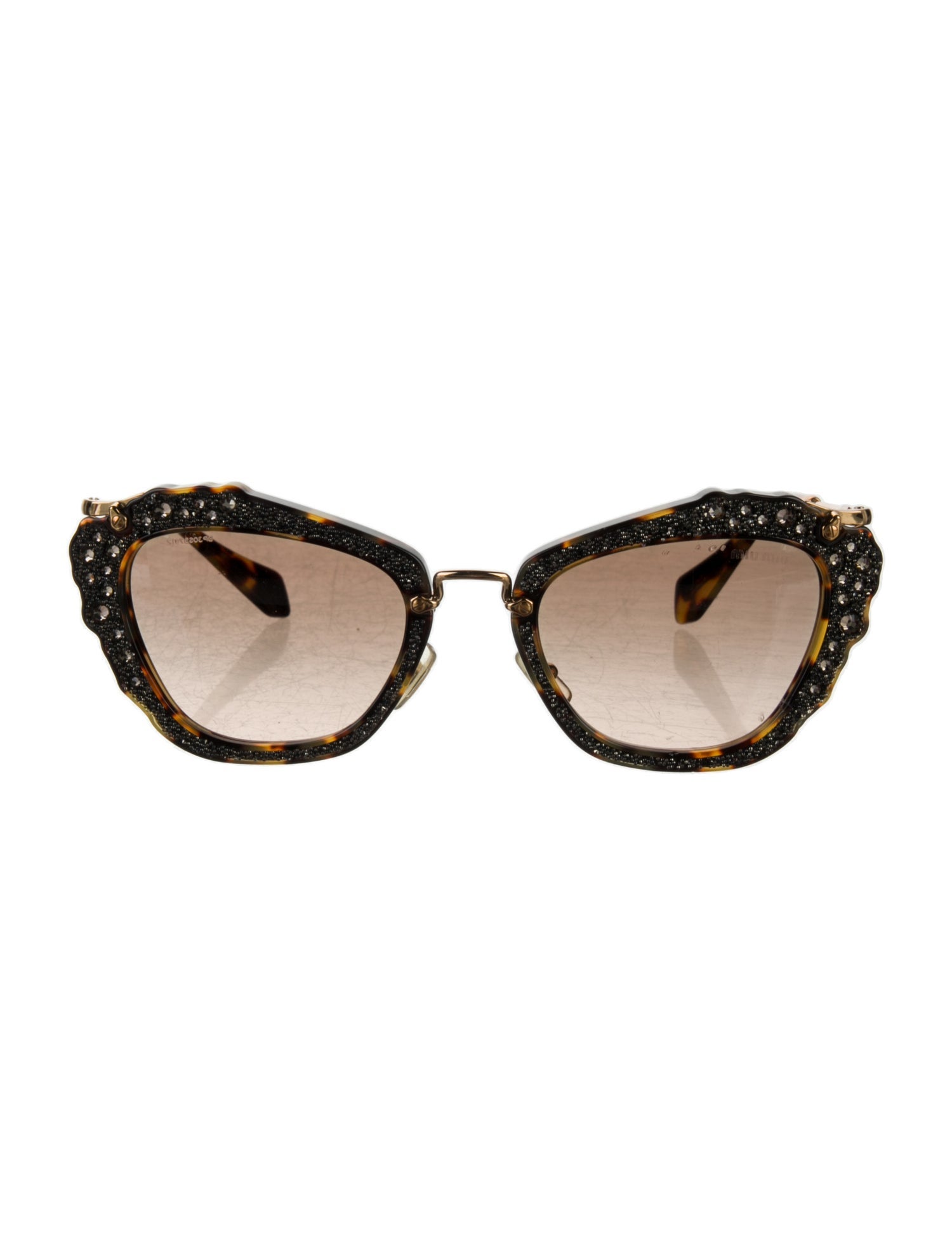 Miu Miu Cat-Eye Gradient Sunglasses