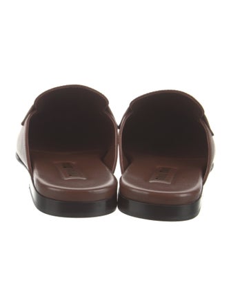 Miu Miu Leather Mules